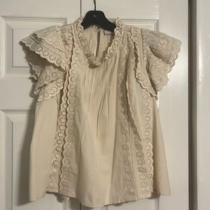 Sea NYC cream top